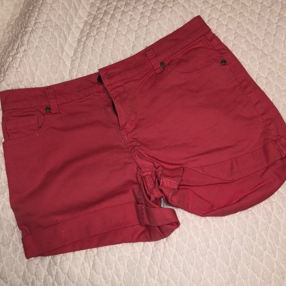 Salmon Pink Shorts